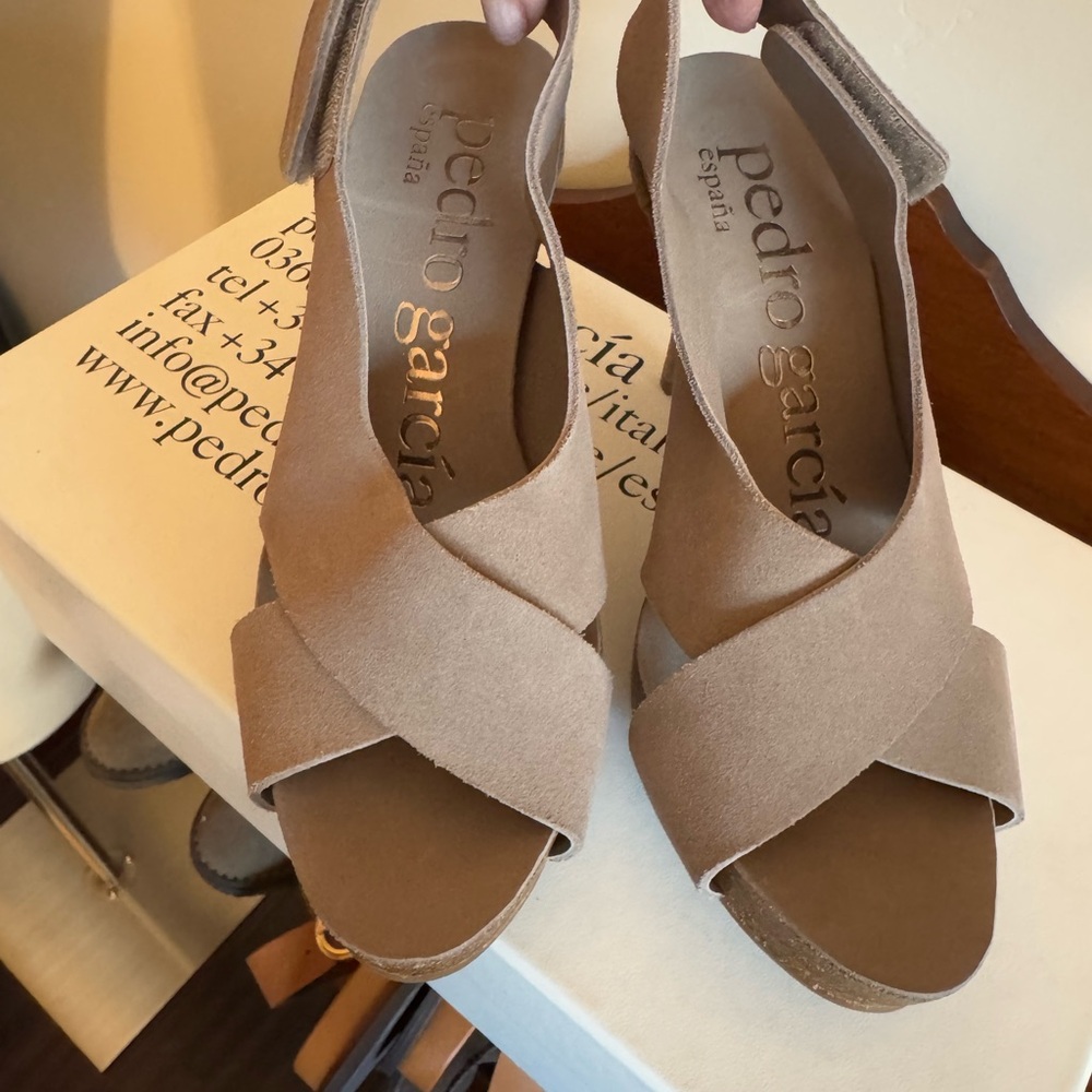 Pedro García suede shoe